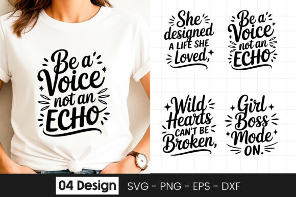 Be a Voice Not an Echo: A Graphic Design Asset Review for Crafts and Graphics