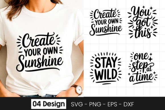 Create Your Own Sunshine Quote SVG PNG for Graphics and Crafts